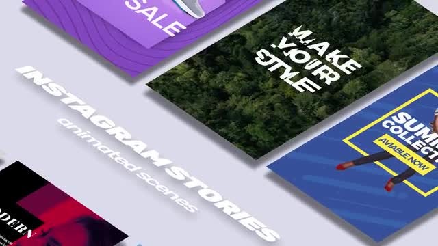 Instagram Stories V.1 : After Effects Templates