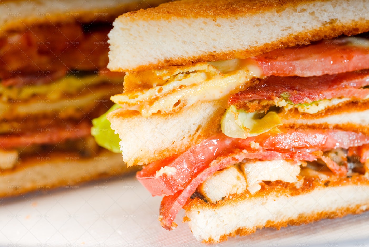 Club Sandwich: Stock Photos