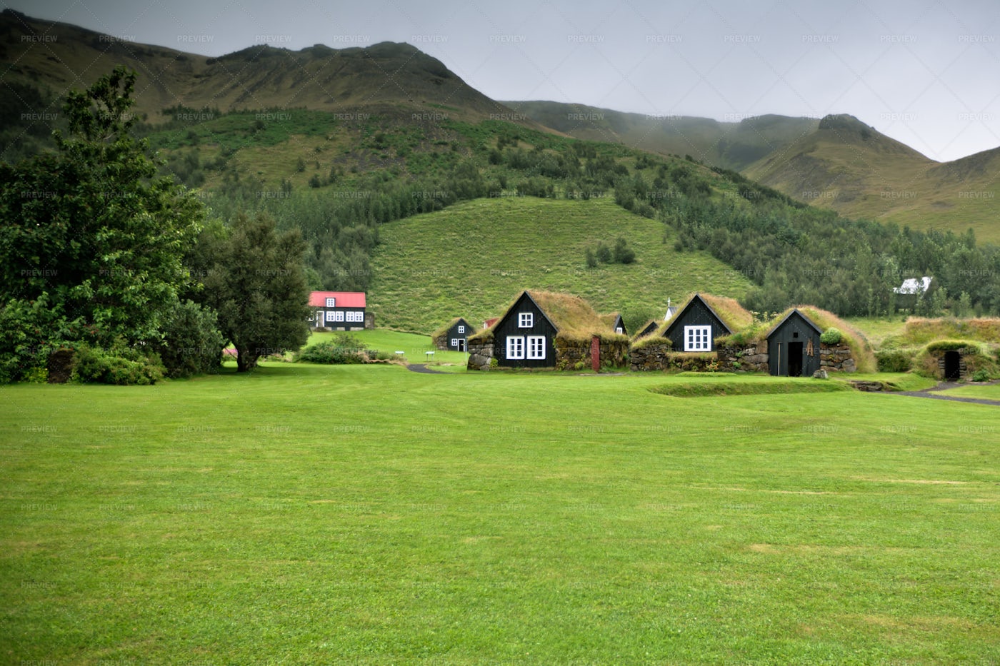 Countryside Of Iceland: Stock Photos
