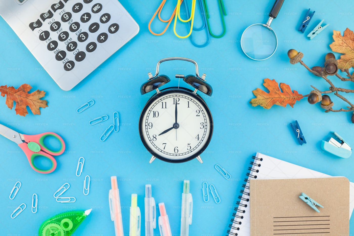 Items For School: Stock Photos