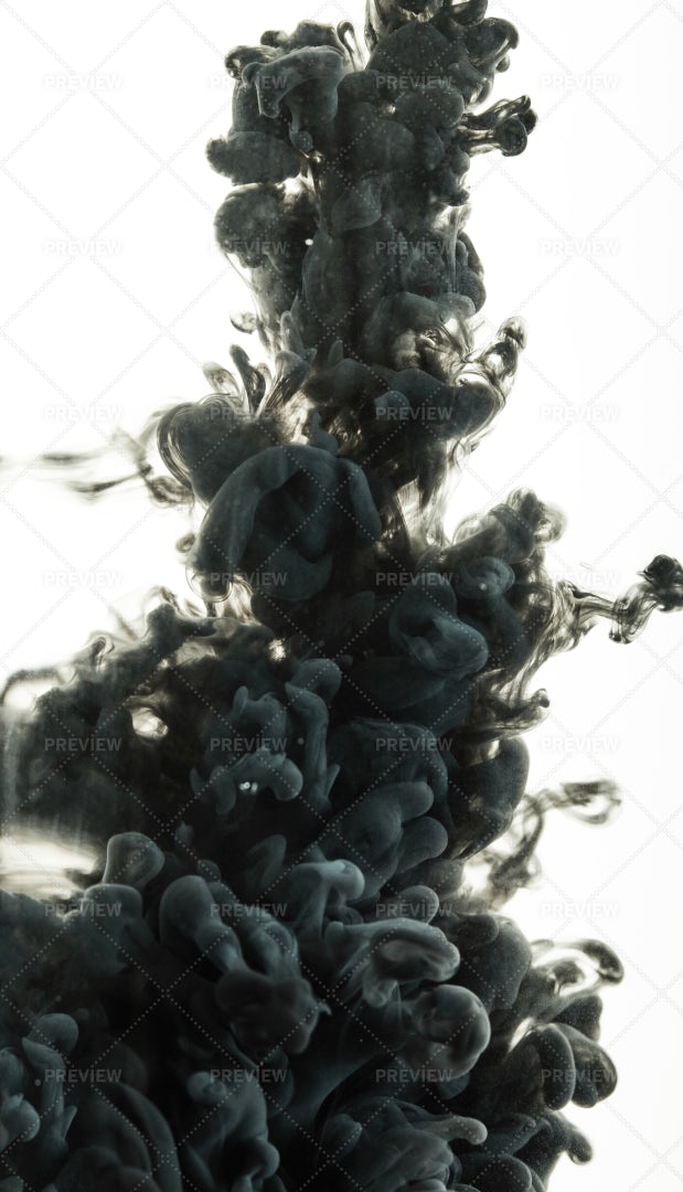 Pillar Of Black Paint: Stock Photos