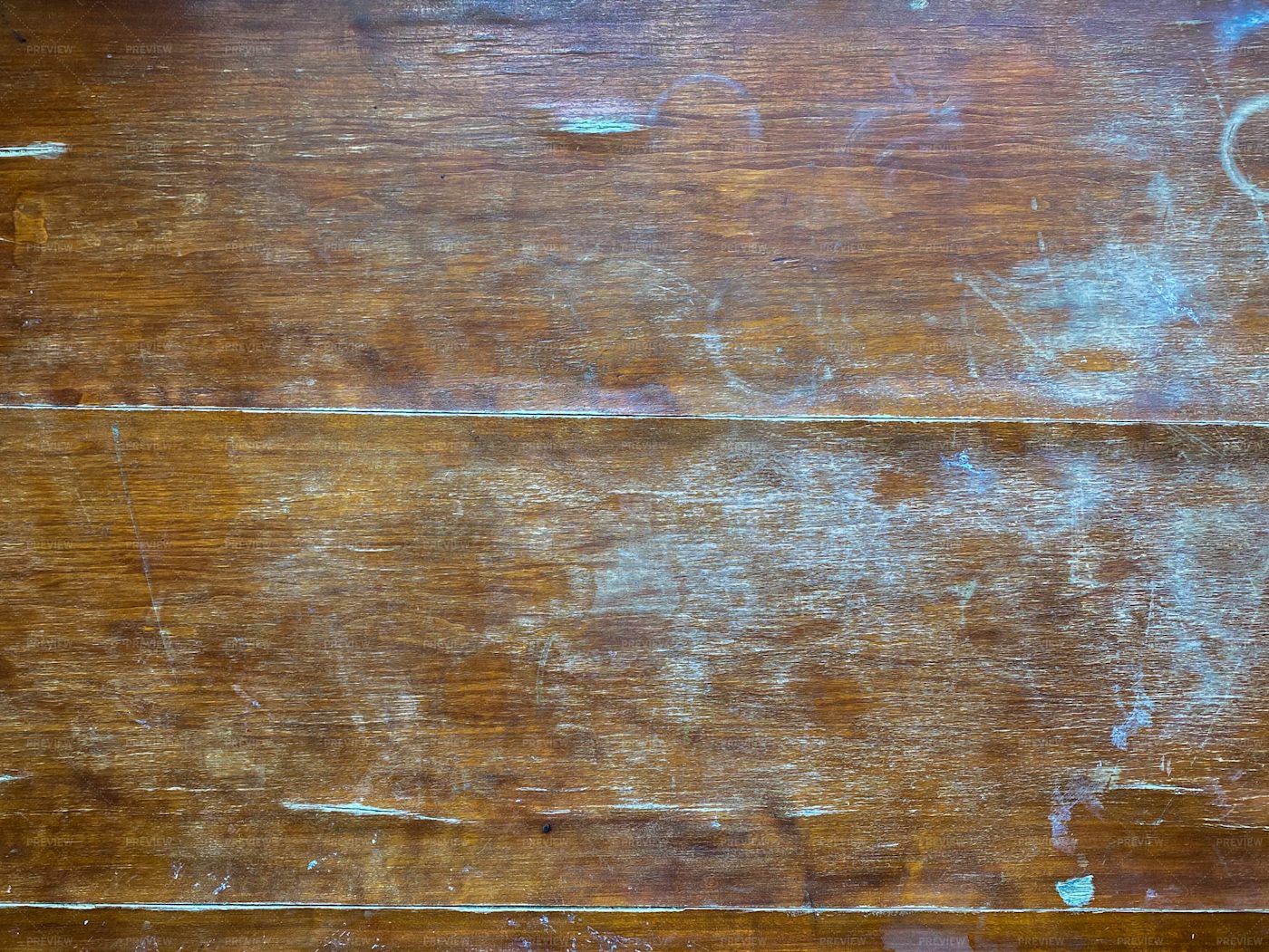Scratched Wooden Table: Stock Photos