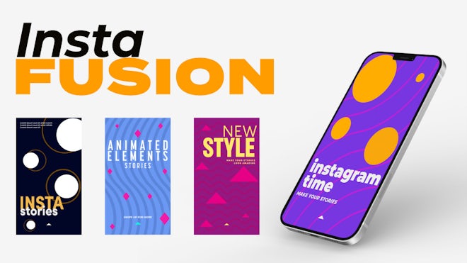 InstaFusion Freebies template preview
