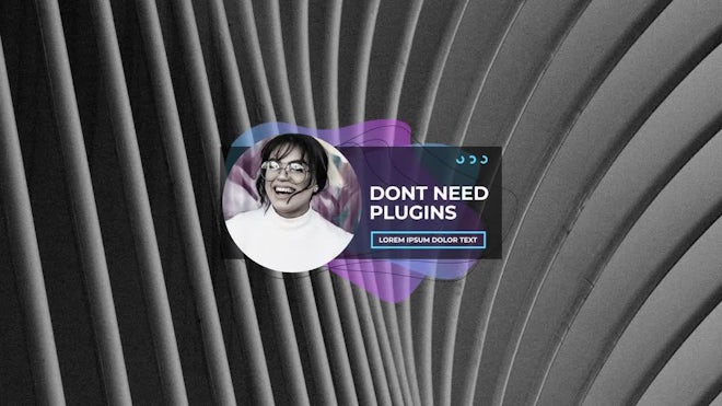 Creative Modern Titles Freebies template preview