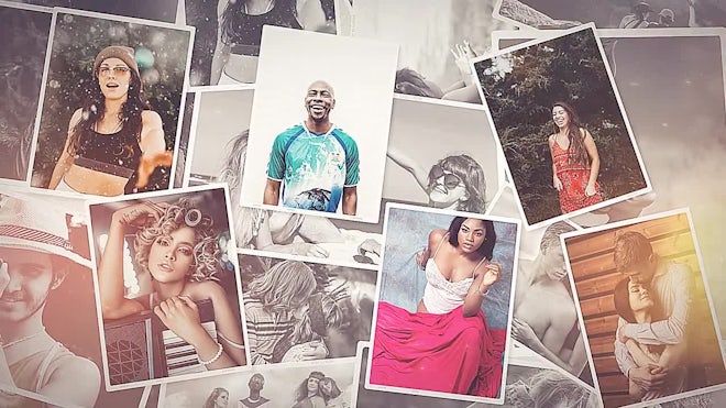 Stylish Photo Slideshow Freebies template preview