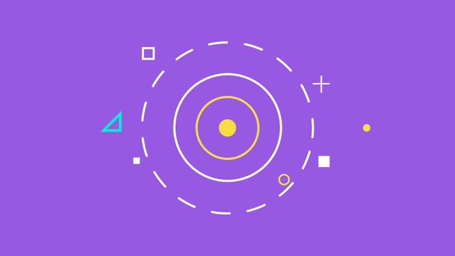 Simple Clean Shapes Logo Freebies template preview