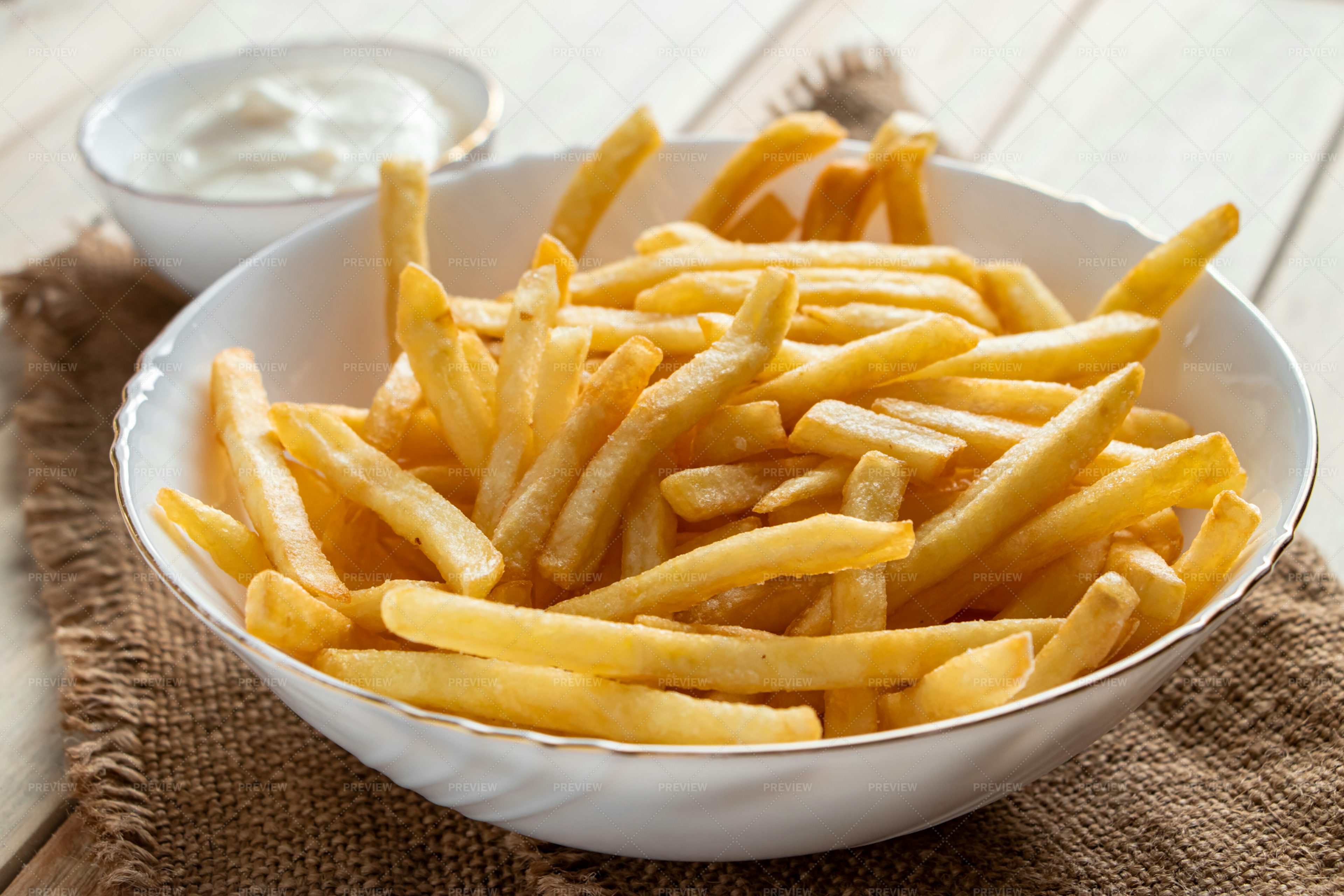 Hot French Fries - Stock Photos | Motion Array