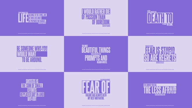 Typography Pack V.2 Freebies template preview