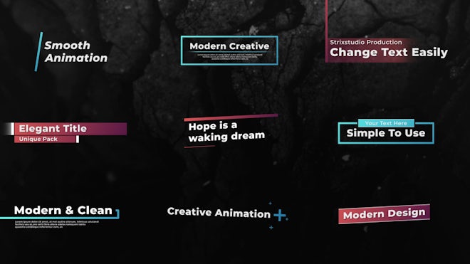 Unique Title Freebies template preview