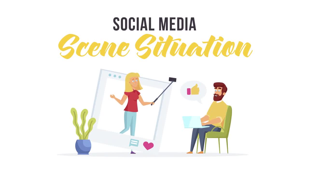 Social Media - Scene Situation - After Effects Templates | Motion Array