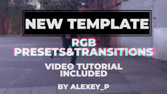 RGB Style. Presets And Transitions: Premiere Pro Presets