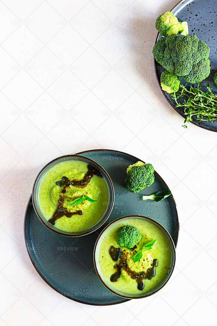 Broccoli Soup: Stock Photos