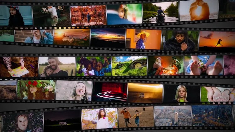 Film Roll Logo: After Effects Templates