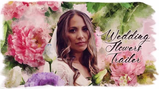 Wedding Flowers Trailer: Premiere Pro Templates