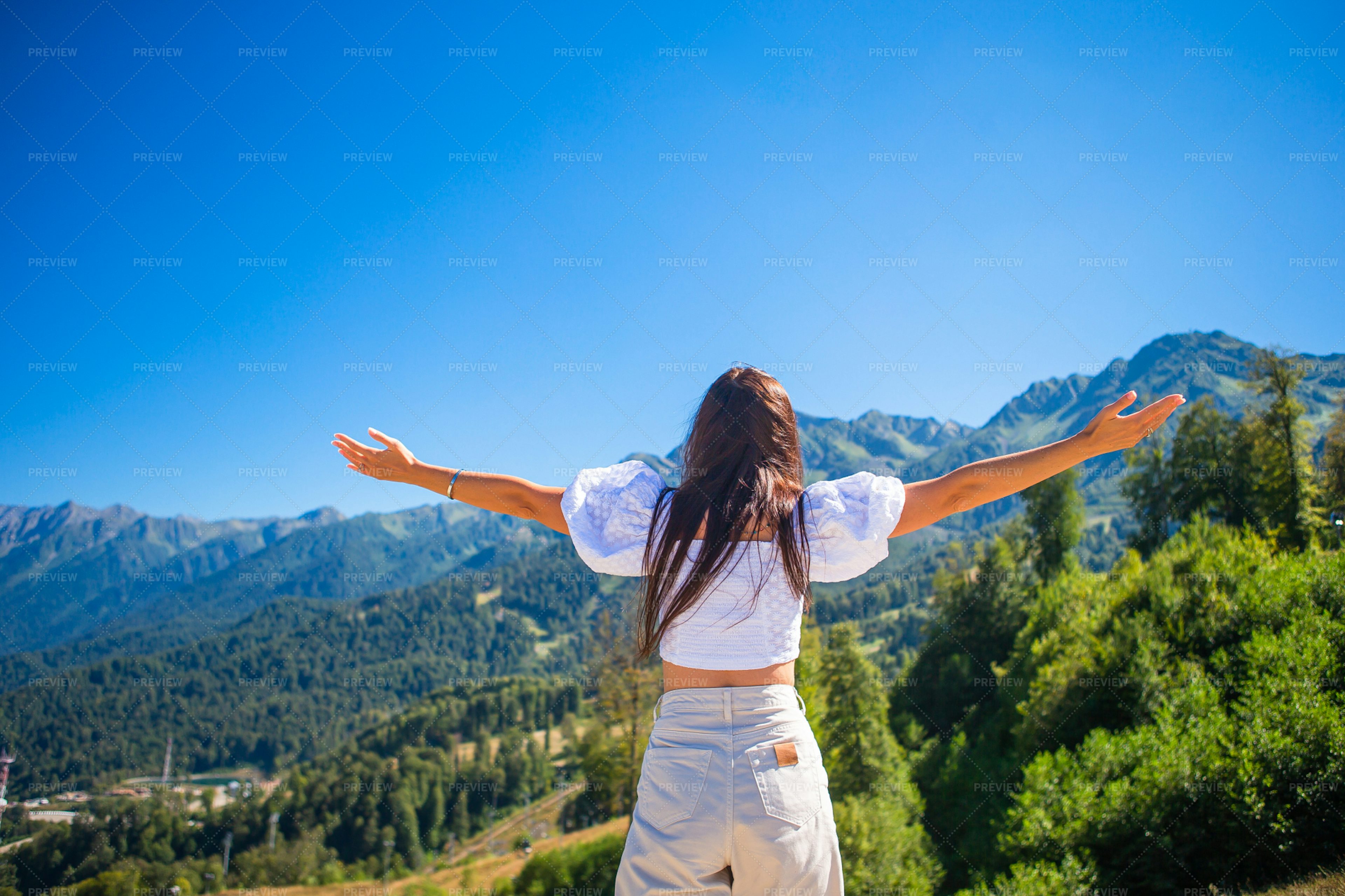 women mountain