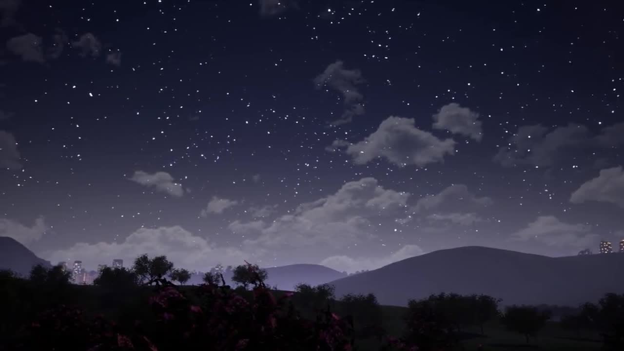 The Valley At Night Stock Motion Graphics Motion Array