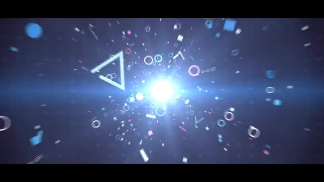 Light And Shapes Logo: After Effects Templates