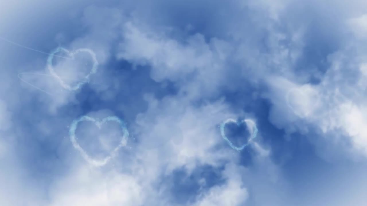Love In The Sky Stock Motion Graphics Motion Array