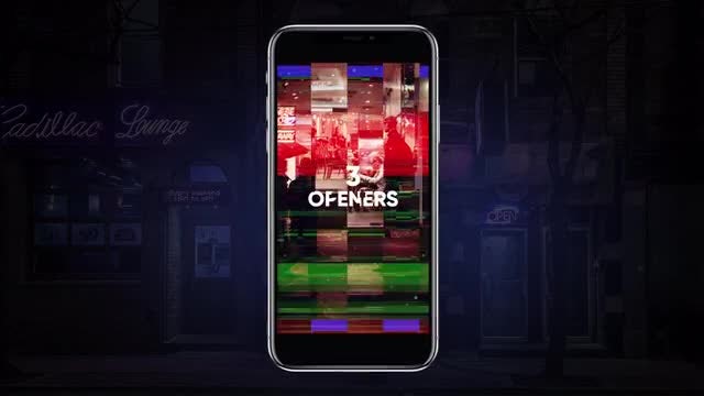 Glitch Stories Pack: Premiere Pro Templates