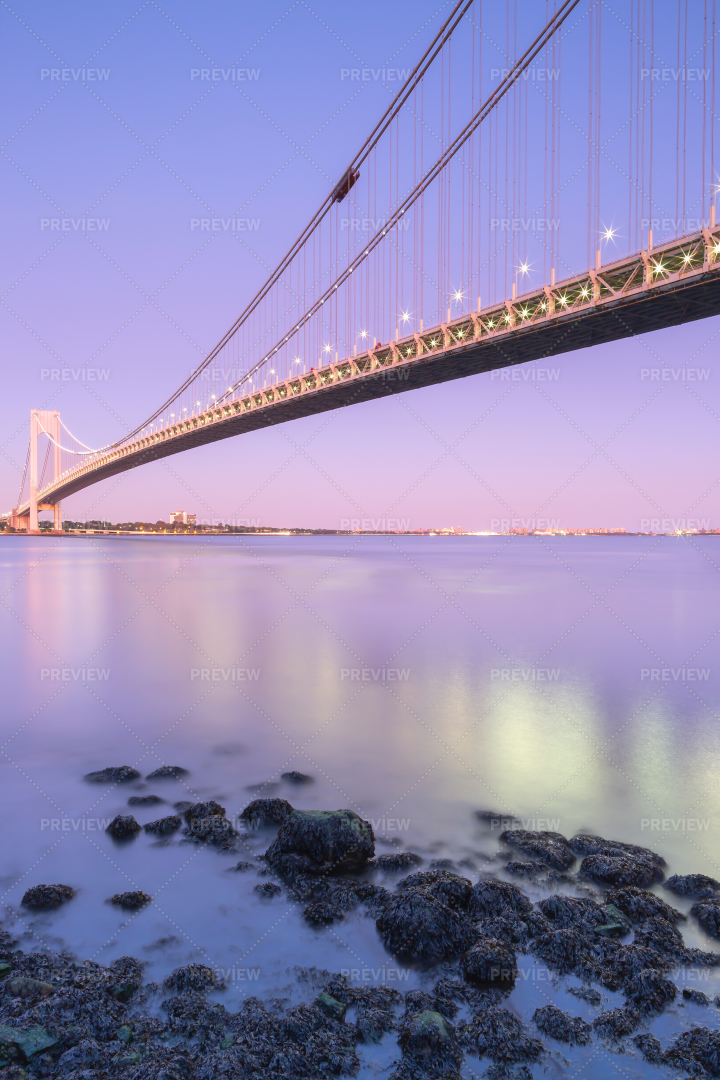 Verrazano-Narrows Bridge - Stock Photos | Motion Array