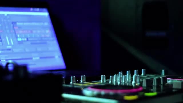 Control Panel Of Music Mixing: Stock Video