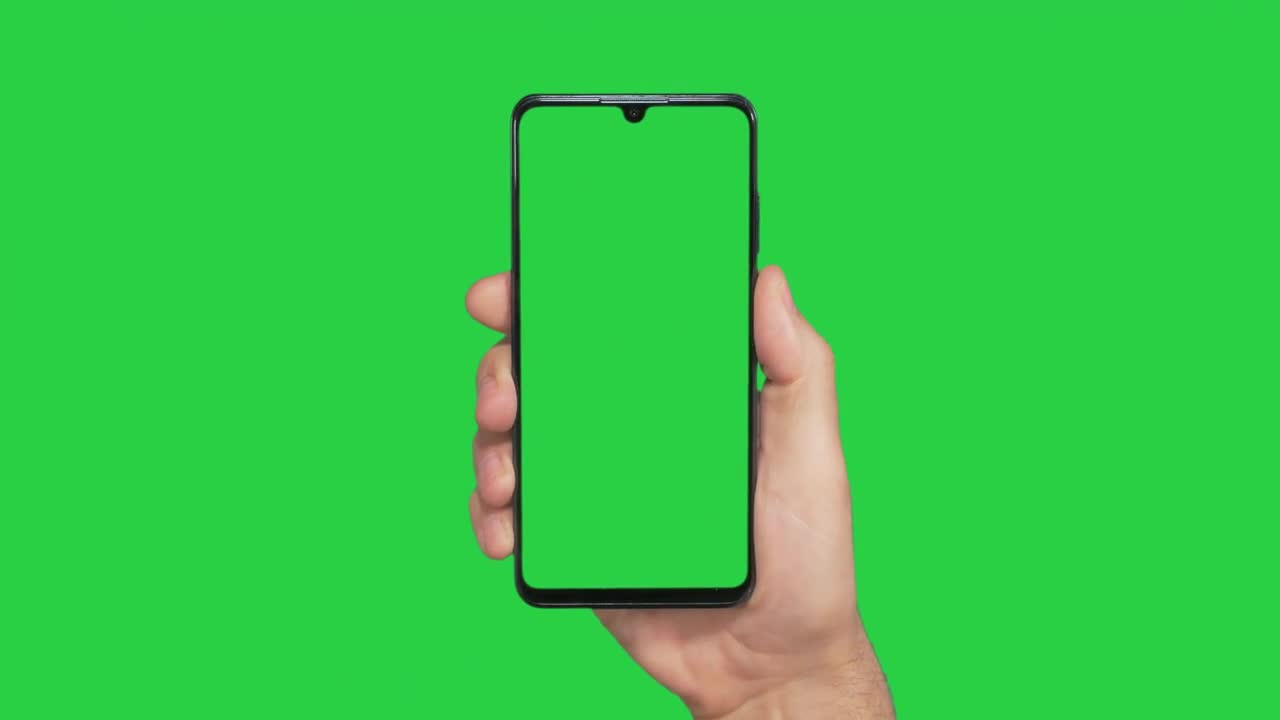 Phone Template Green Screen