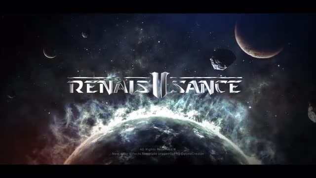 Space Intro | Trailer Titles: After Effects Templates