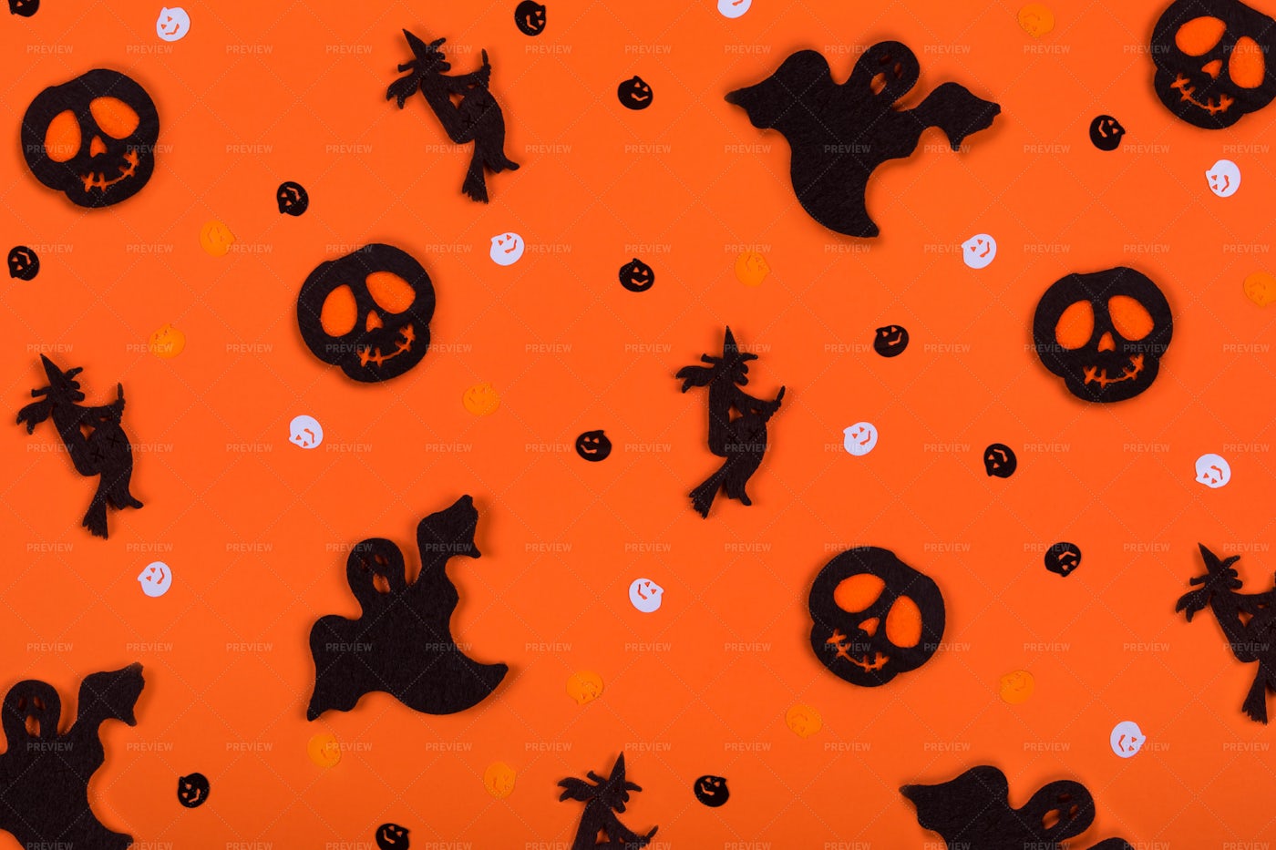 Halloween Pattern Background - Stock Photos | Motion Array