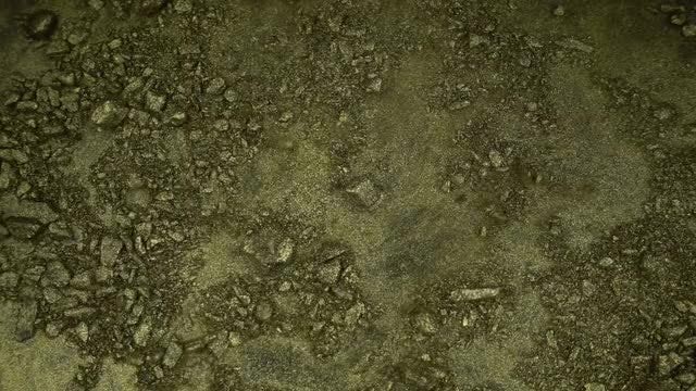 Gold Particles Blown By Wind: Stock Video