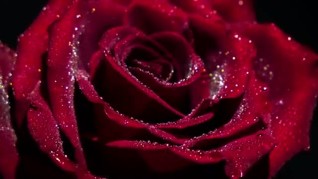 Rosebud Closeup With Brother : Stock Video