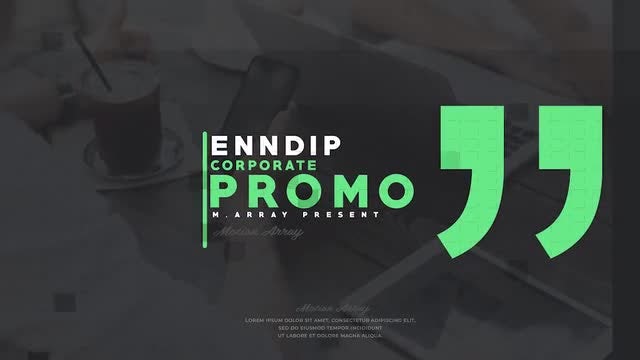 Corporate Promo 4K: After Effects Templates