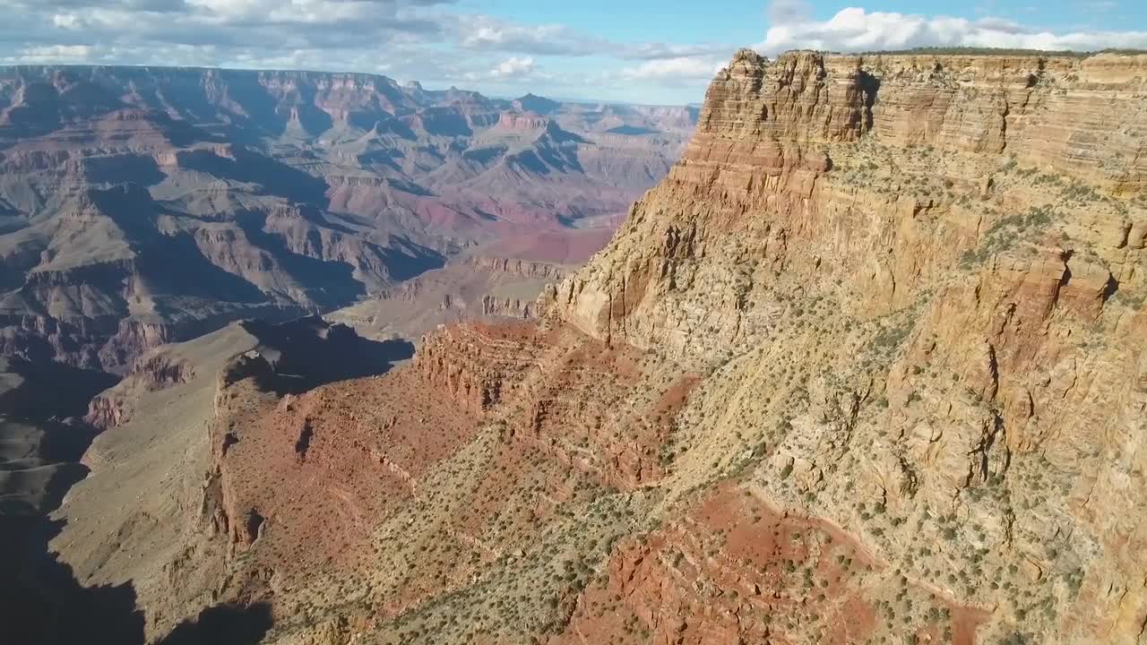 Drone View Of The Grand Canyon, USA Stock Video Motion Array