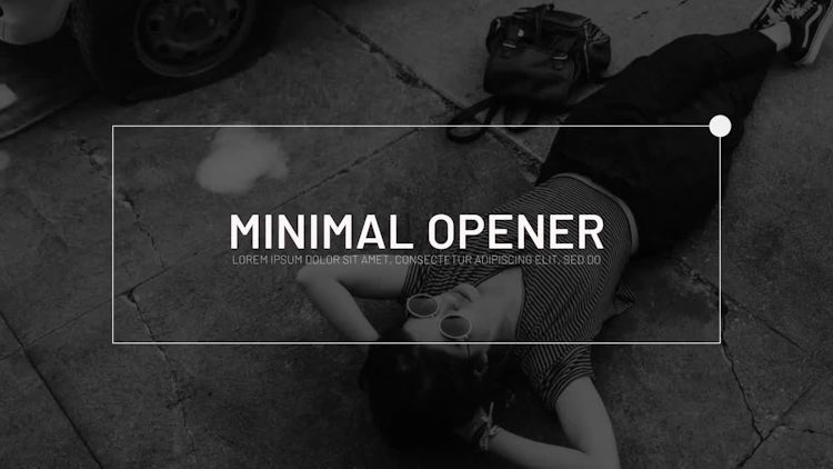 Minimal Opener: After Effects Templates
