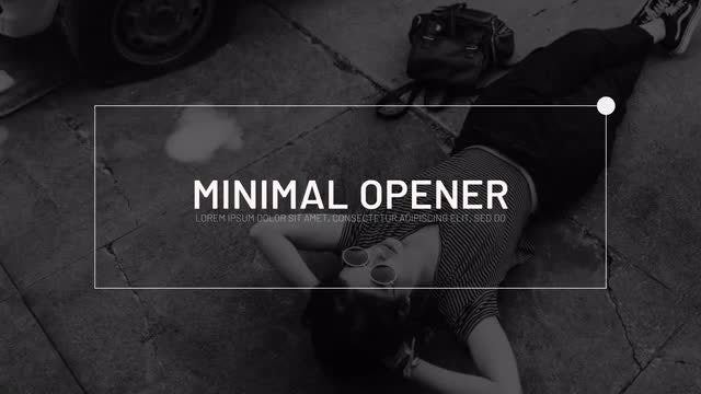 Minimal Opener: After Effects Templates