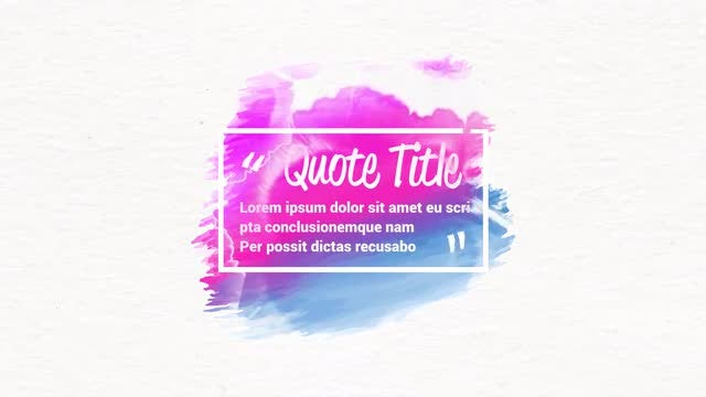 Quote Titles: Premiere Pro Templates