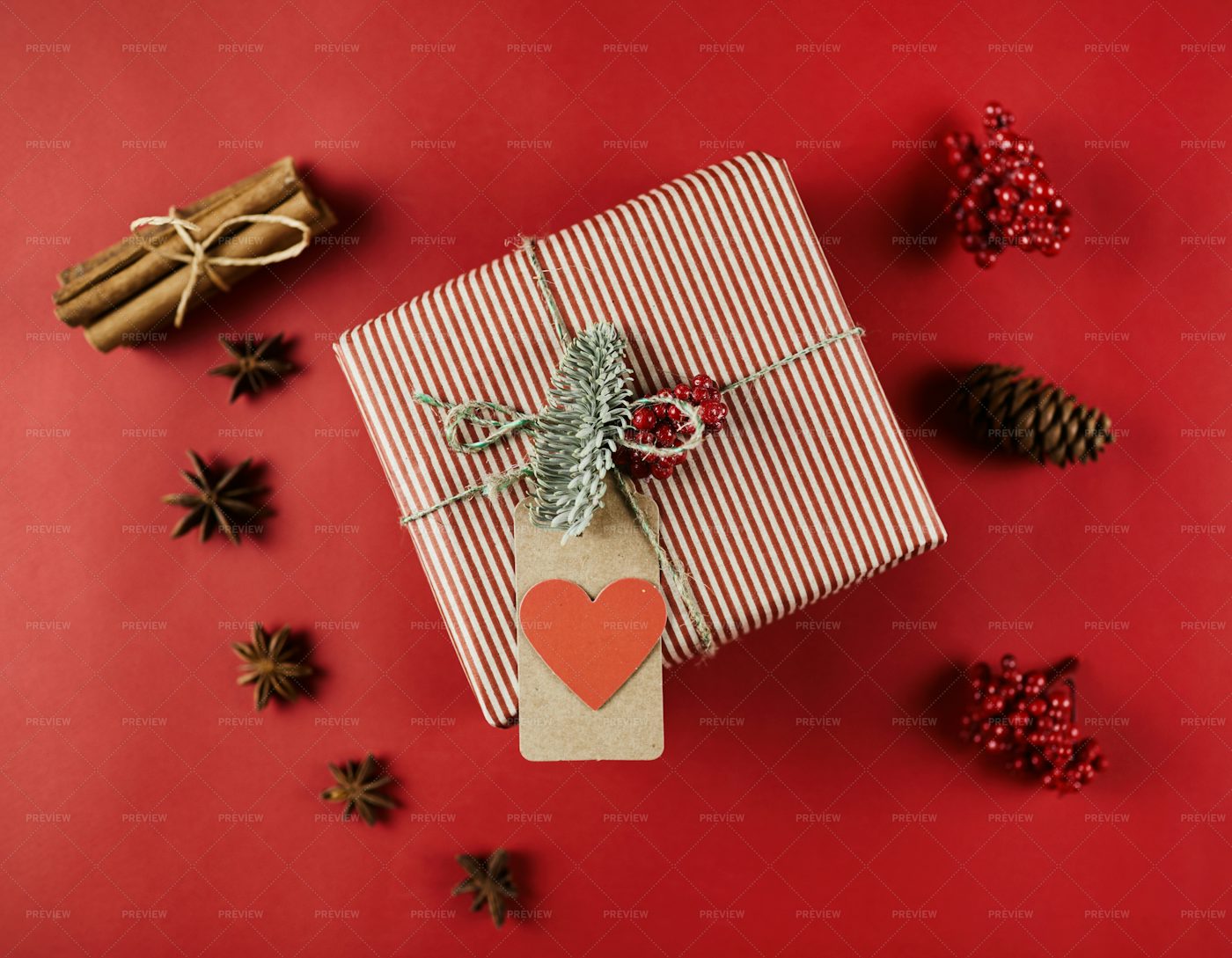 Present For Valentine's Day: Stock Photos