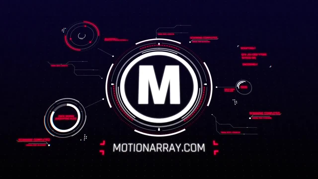 HUD Logo - After Effects Templates | Motion Array