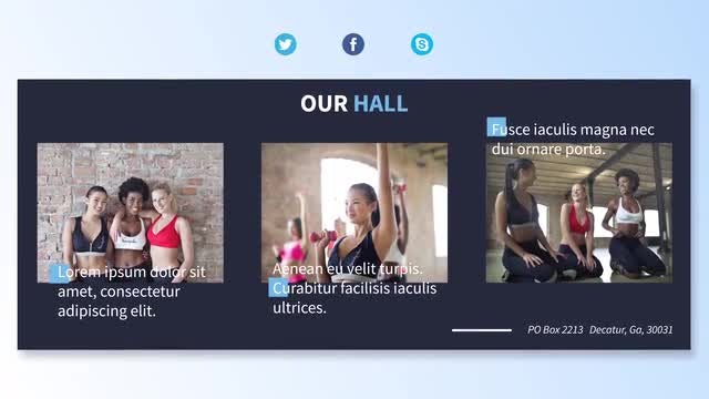 Presentation Fitness: After Effects Templates