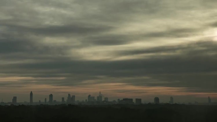 Time Lapse Of City Sunrise : Stock Video