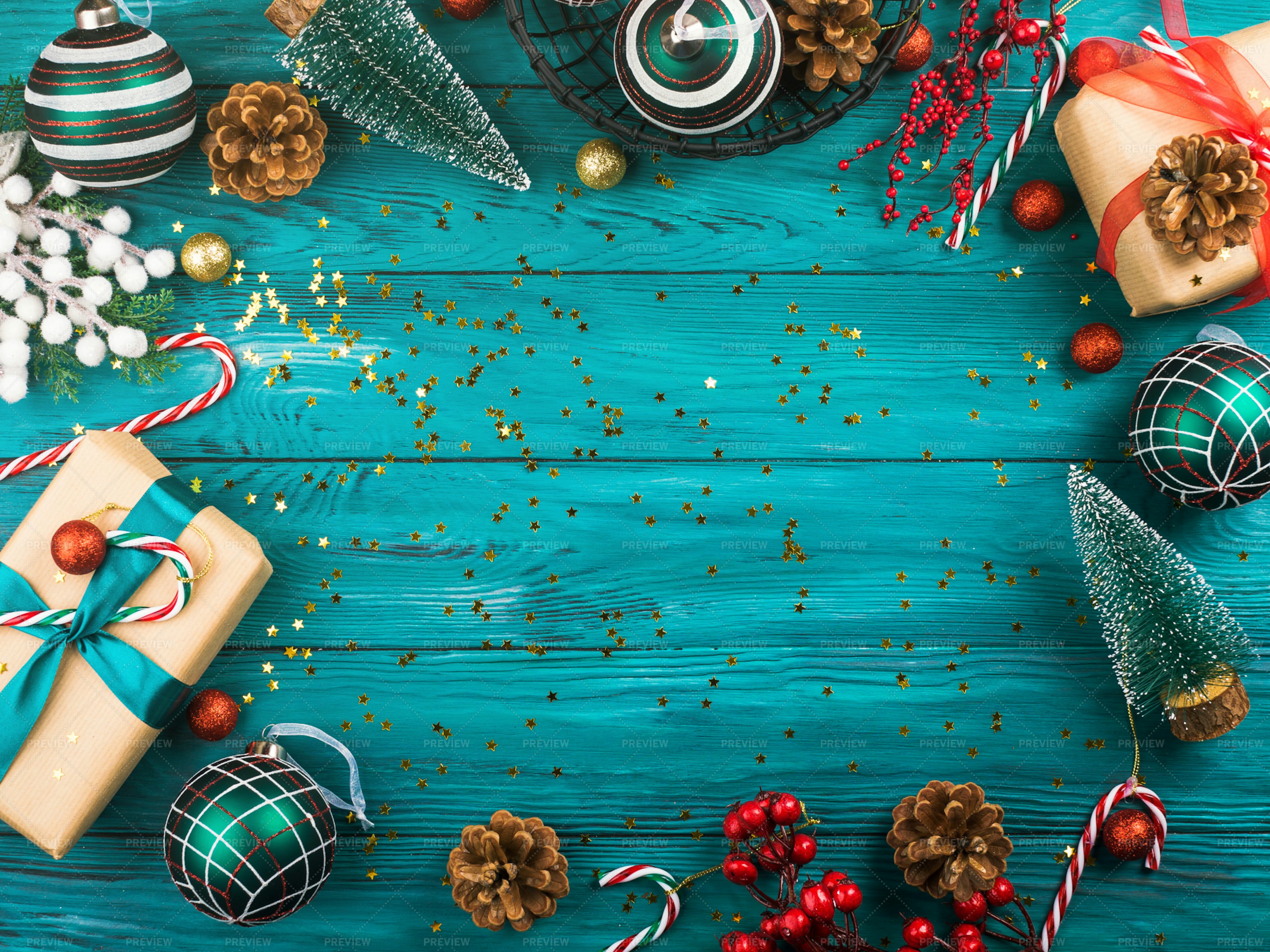 Irish christmas Christmas Traditional Green Background - Stock Photos | Motion Array