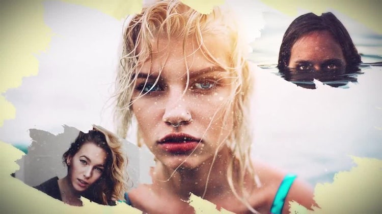 Brush Slideshow: After Effects Templates