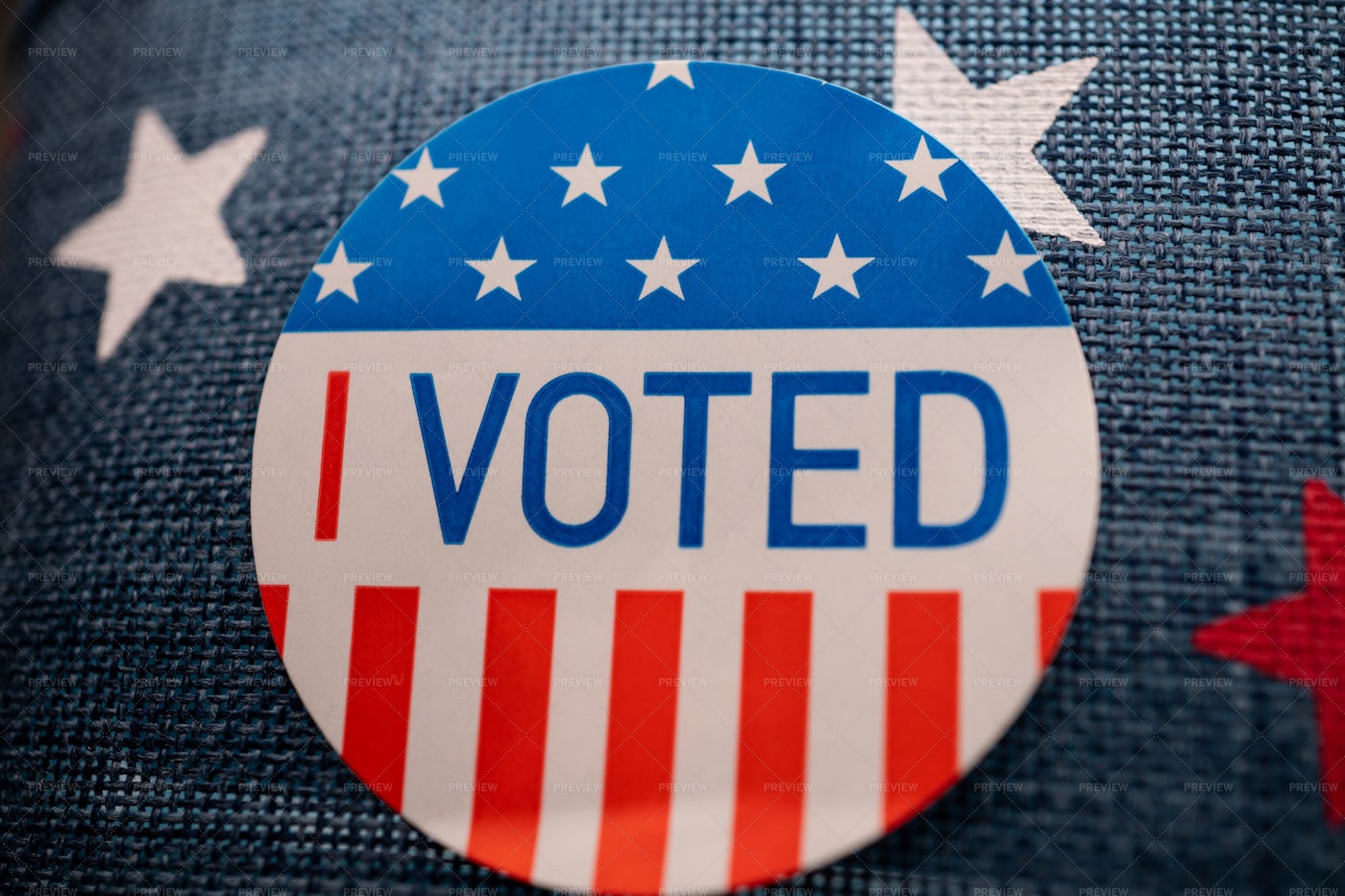 I Voted Election Stickers - Stock Photos | Motion Array