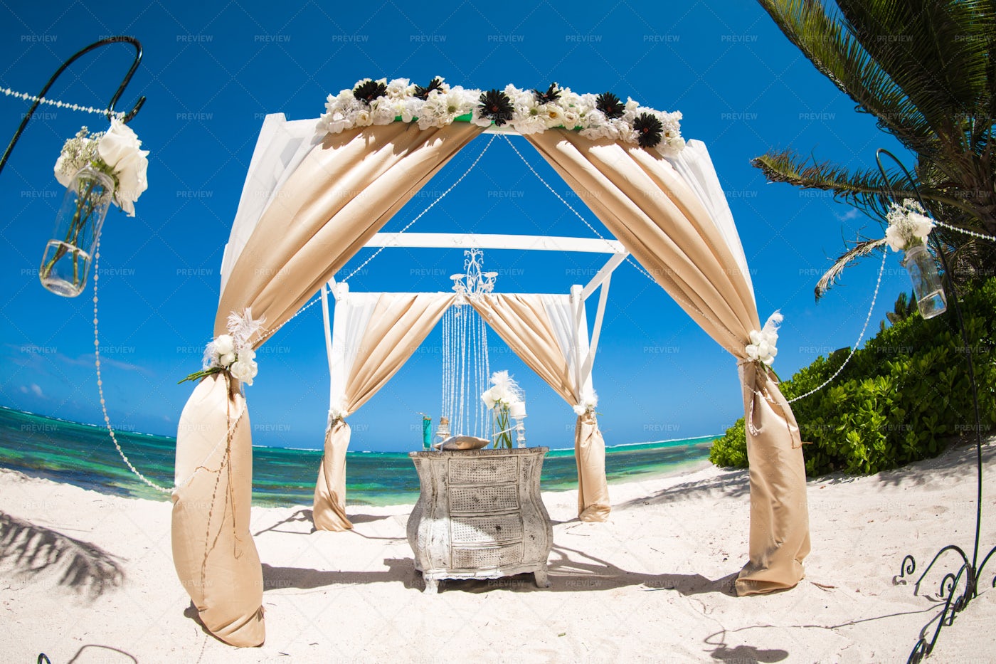 Wedding On Sea Beach - Stock Photos | Motion Array