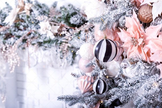 Bright Festive Christmas Wallpaper - Stock Photos | Motion Array