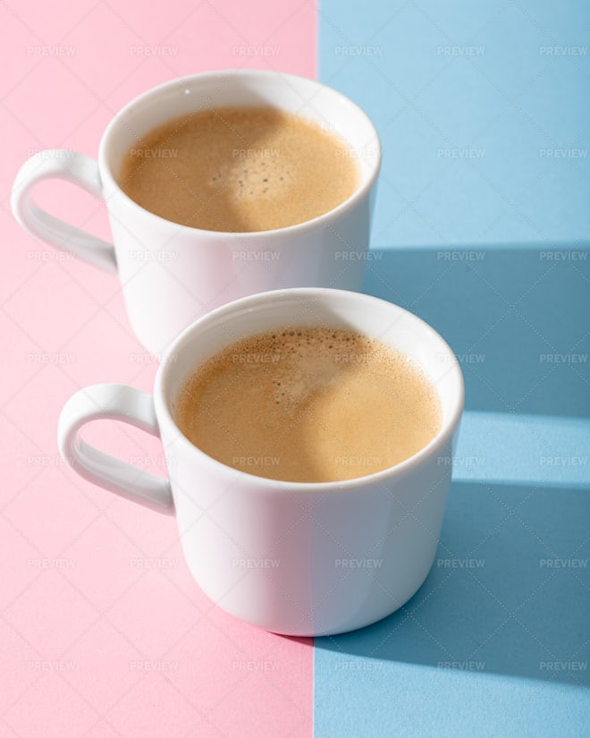 Two Cups Of Coffee Images – Browse 146,257 Stock Photos, Vectors, and Video