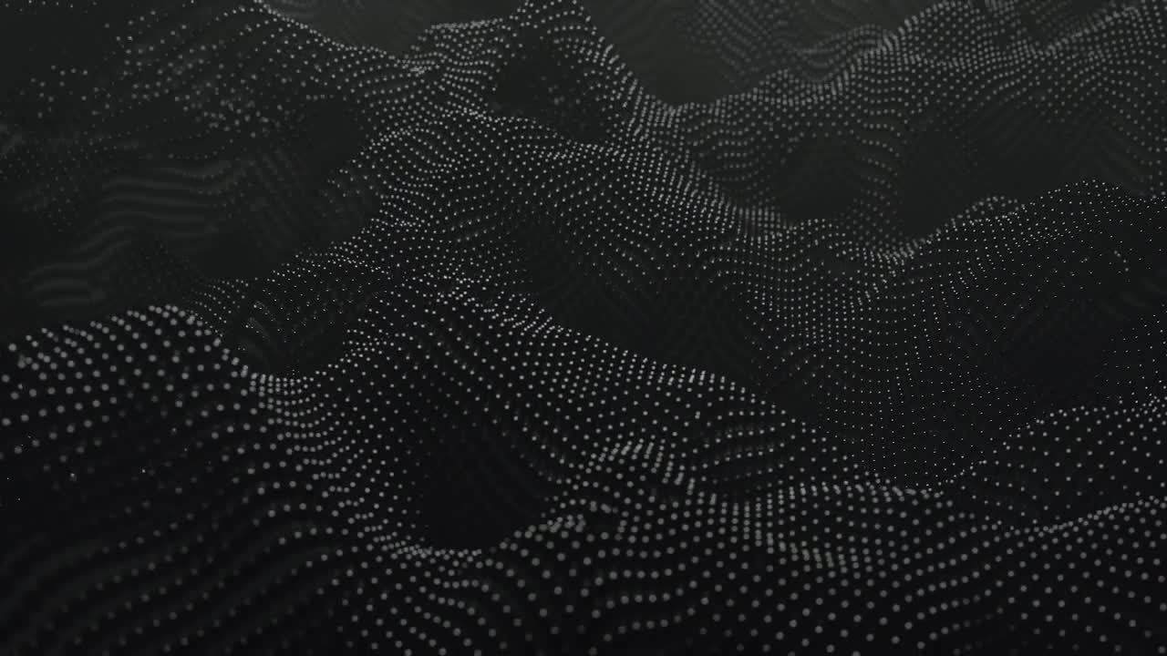 Dark Sphere Waves Background - Stock Motion Graphics | Motion Array