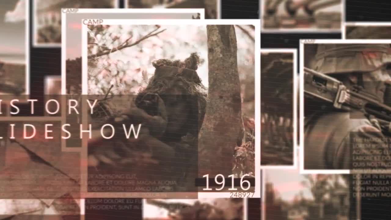 the history motionarray after effects templates download