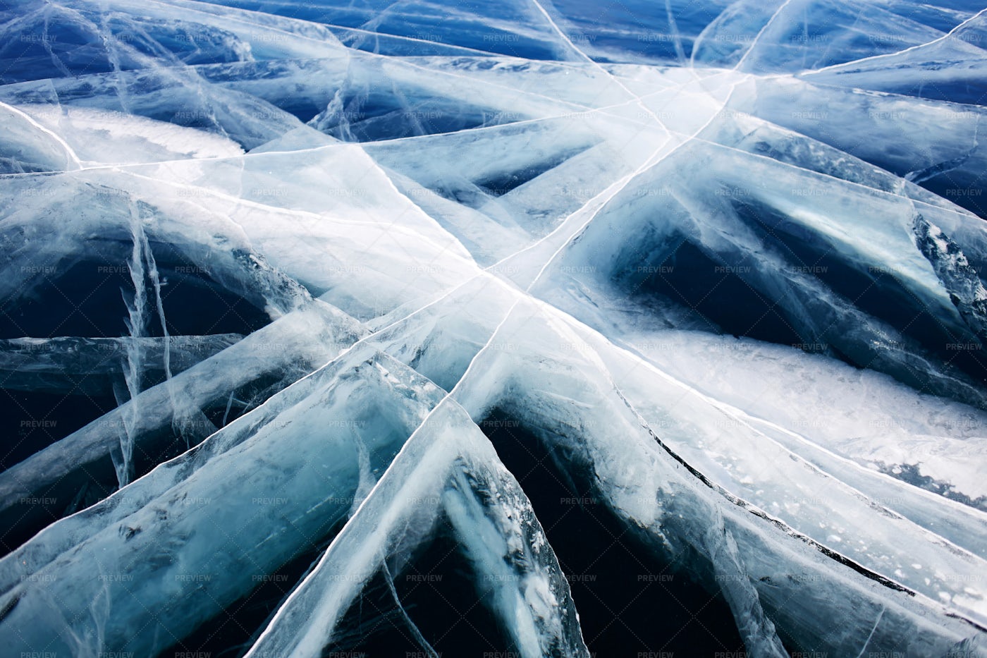 Ice With Cracks - Stock Photos | Motion Array