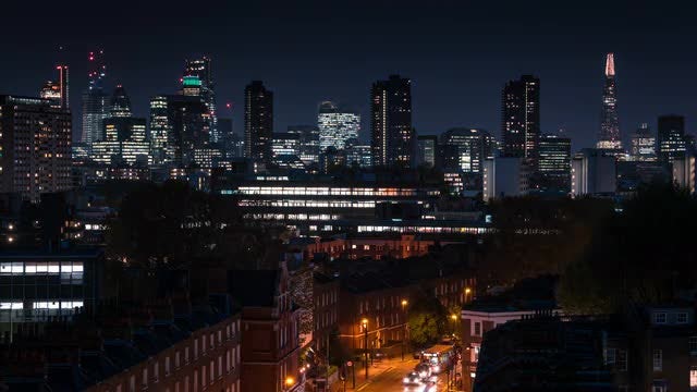 London City Time Lapse: Stock Video