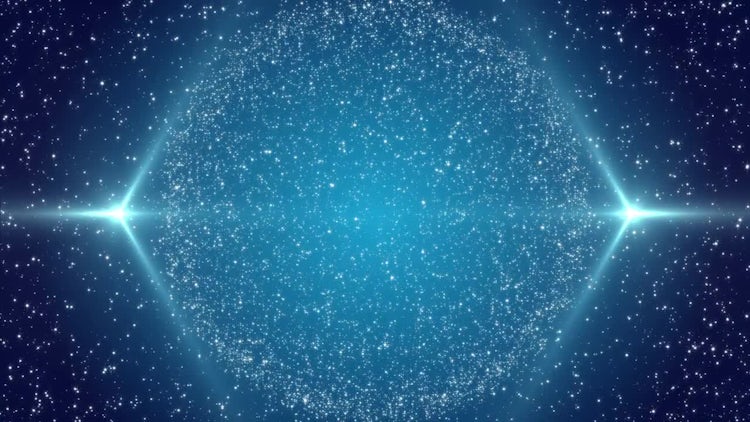 Cinematic Particles Sphere: Stock Motion Graphics